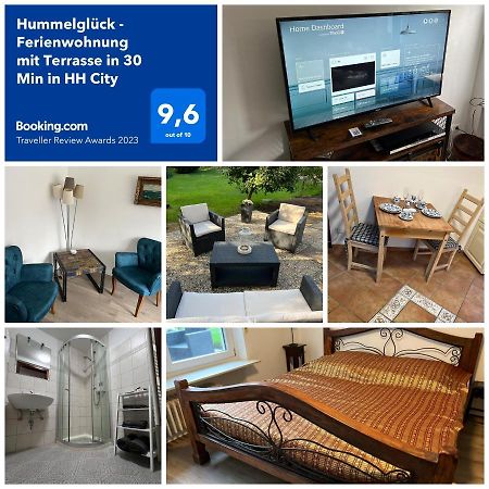 Hummelglueck - Ferienwohnung Mit Terrasse In 30 Min In Hh City Bendestorf Exterior photo